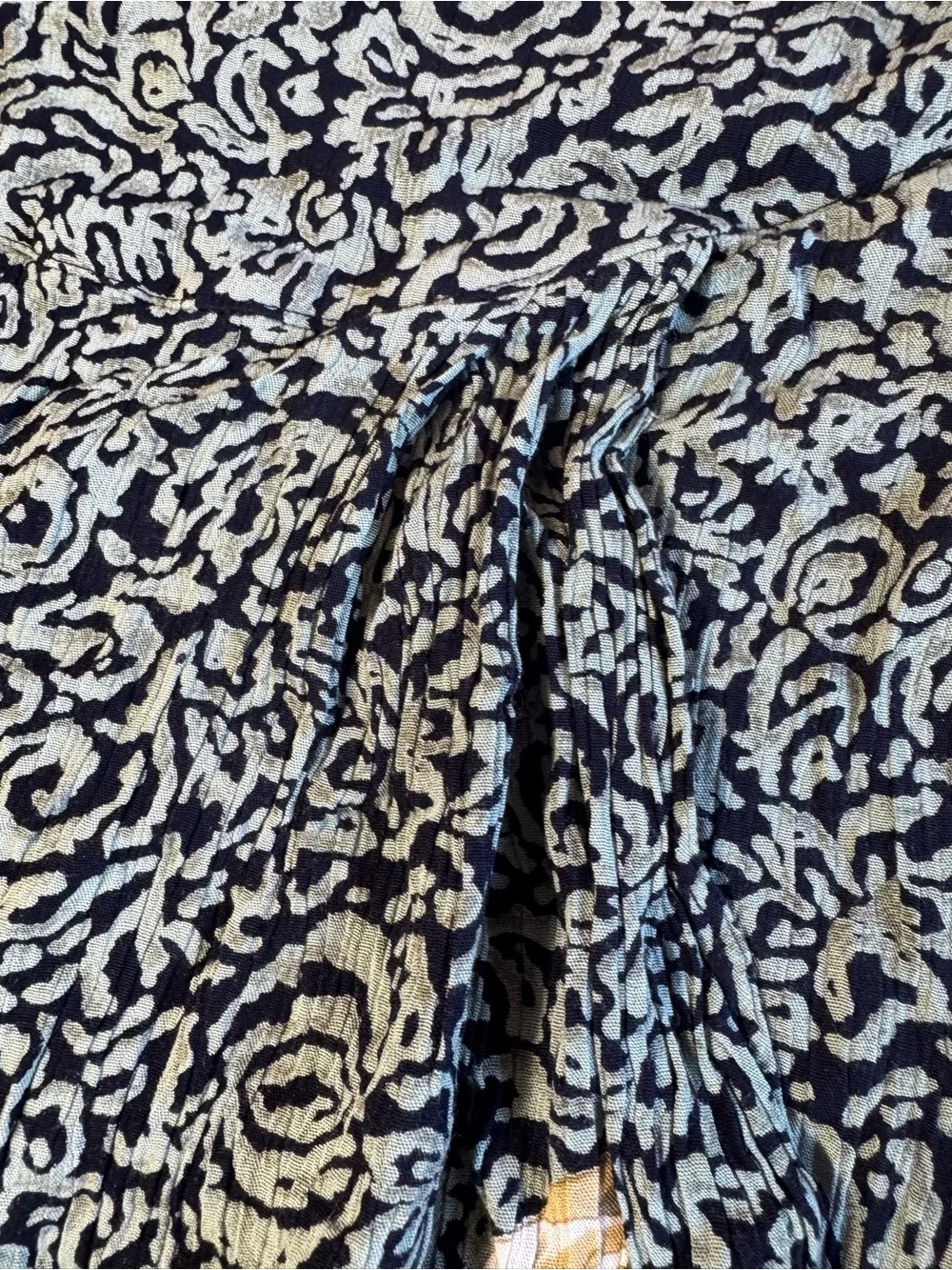 Carole Little Black and Yellow Floral midi Skirt